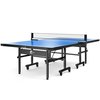 Serenelife Durable Indoor Table Tennis Table - Designed with MDF Table Top for Optimal Bounce SLPPT15